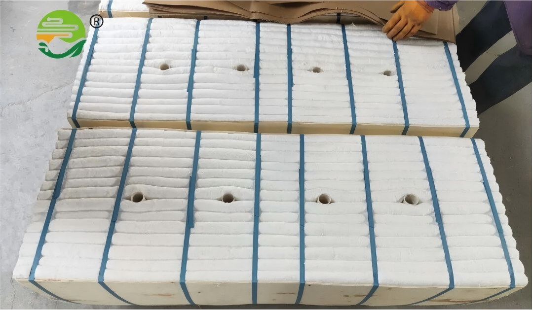 Why are ceramic fiber modules widely used in industry?